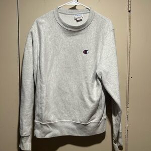 White champion crew neck